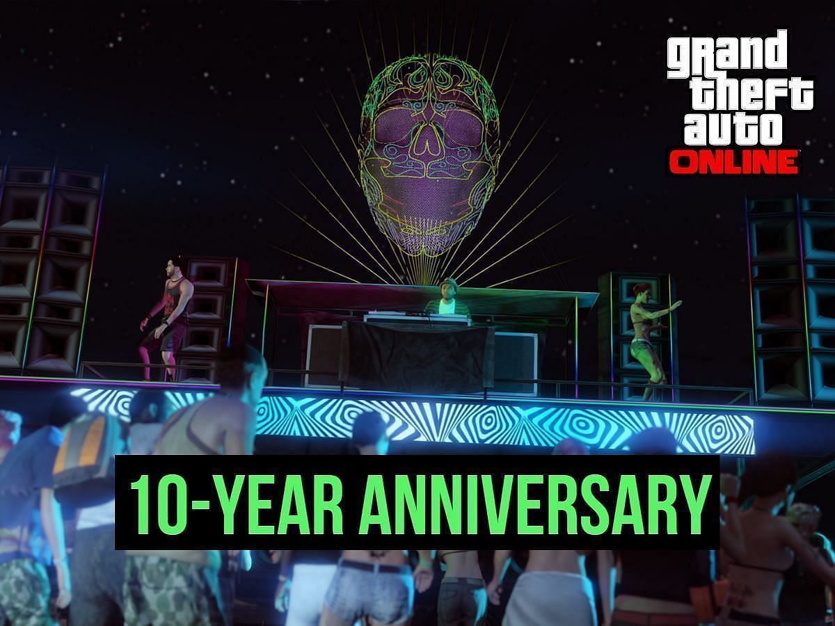 GTA Online 10th anniversary seemingly teased by Rockstar Games (Image via Sportskeeda)