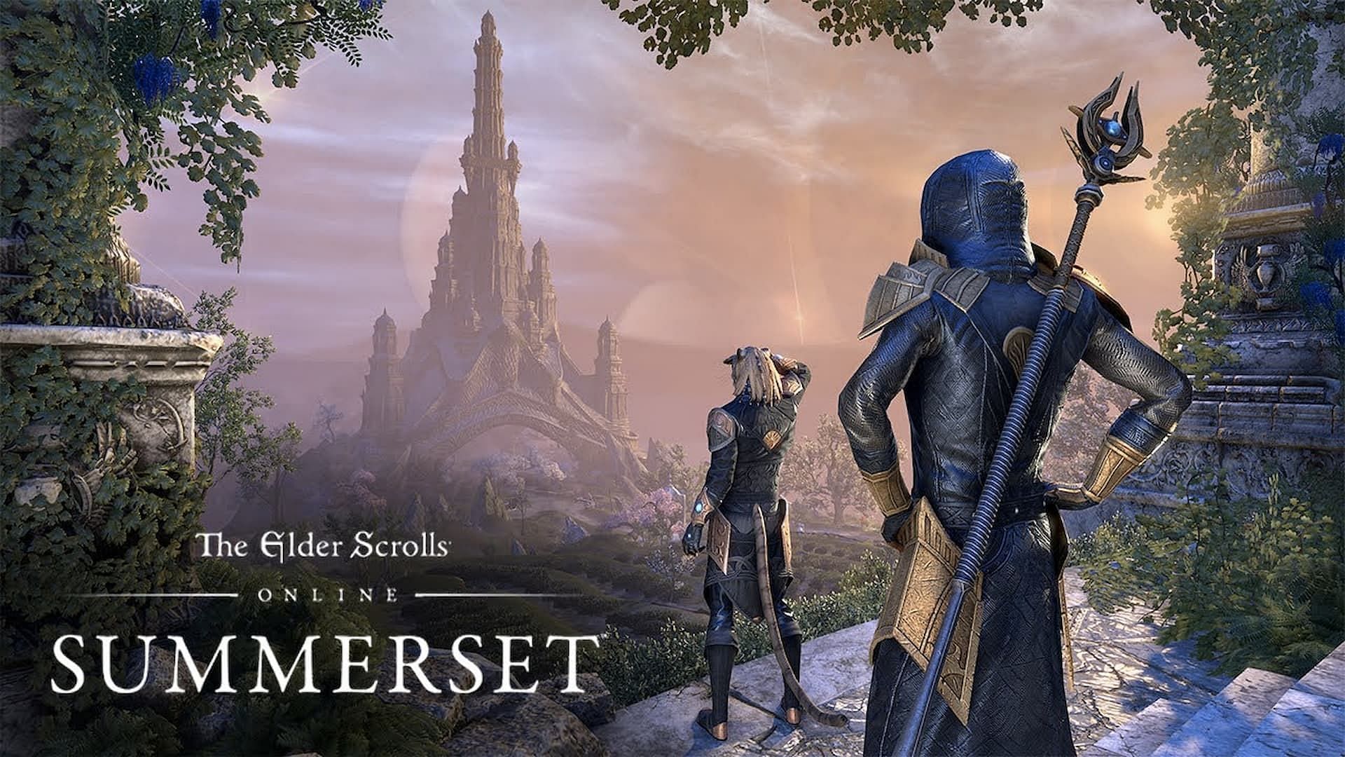 Summerset allows players to visit the home of the High Elves (Image via Bethesda)