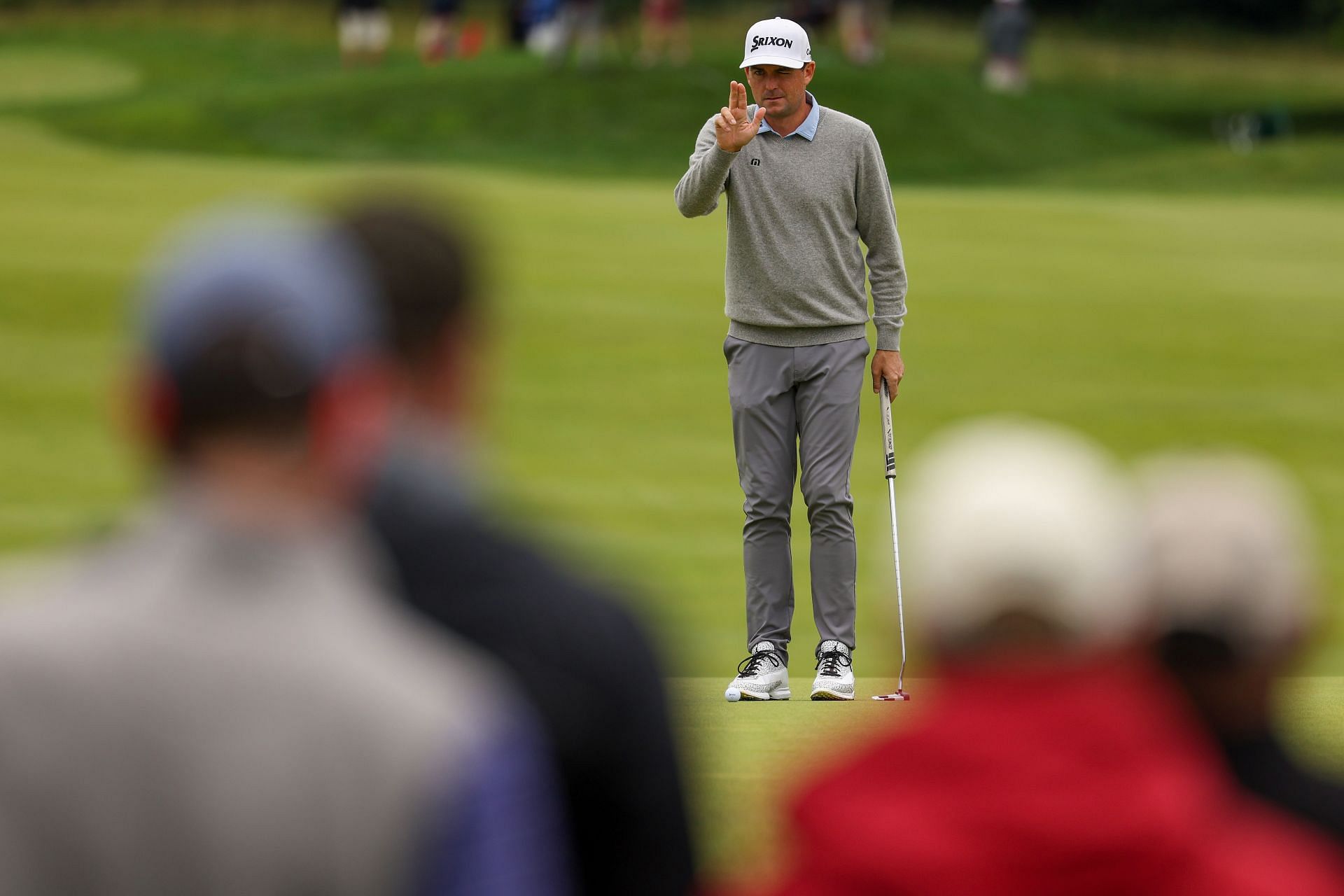 Keegan Bradley at the 2023 Travelers Championship (Image via Getty).