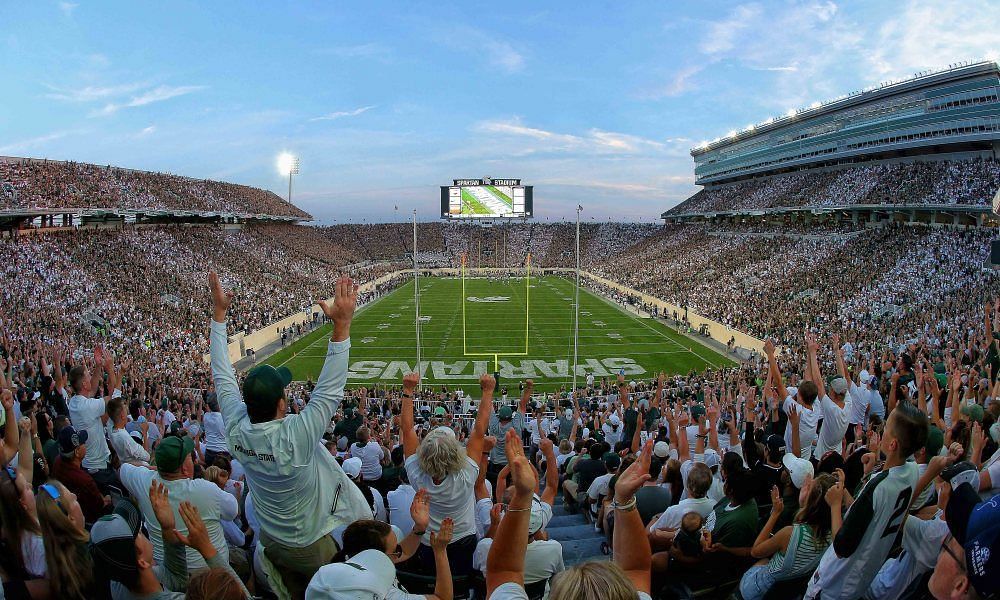 Spartan Stadium, the home ground of the Michigan State Spartans