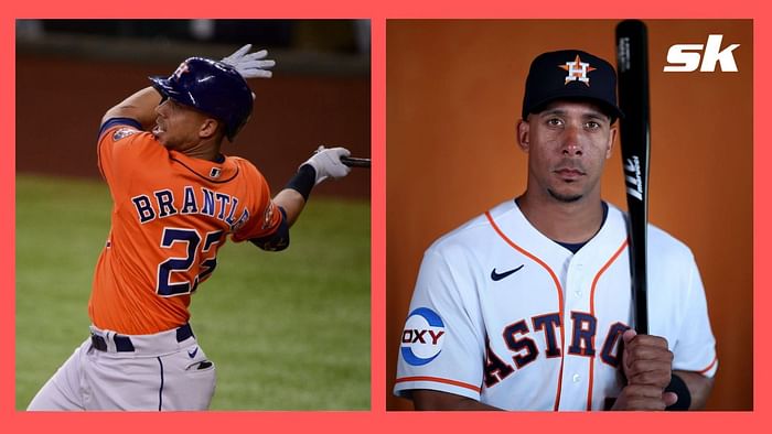 Injured Astros All-Star slugger Alvarez takes a step forward while Brantley  is not ready to hit