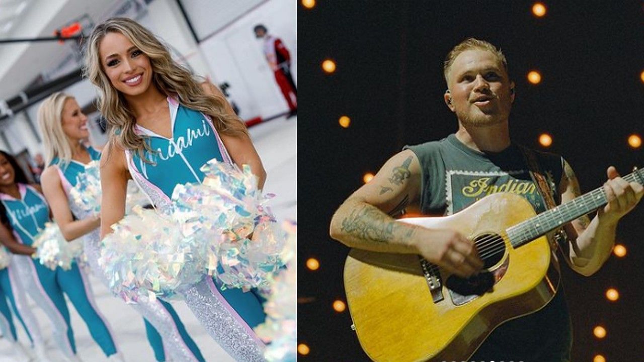 Miami Dolphins cheerleader Jozie Schroder posted photos of her recent outing to a Zach Bryan concert. 