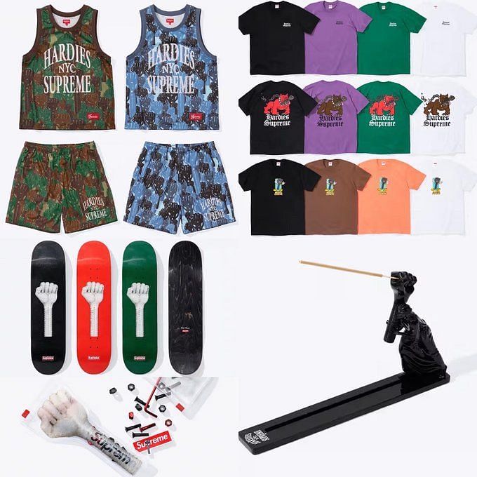 Hardies Hardware x Supreme Spring 2023 Collaboration