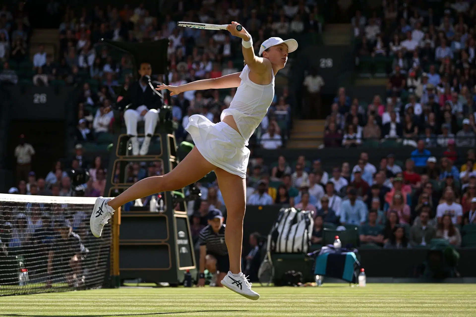 Iga Swiatek at The Championships - Wimbledon 2022