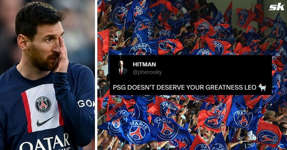 Lionel Messi spoke about treatment from PSG fans