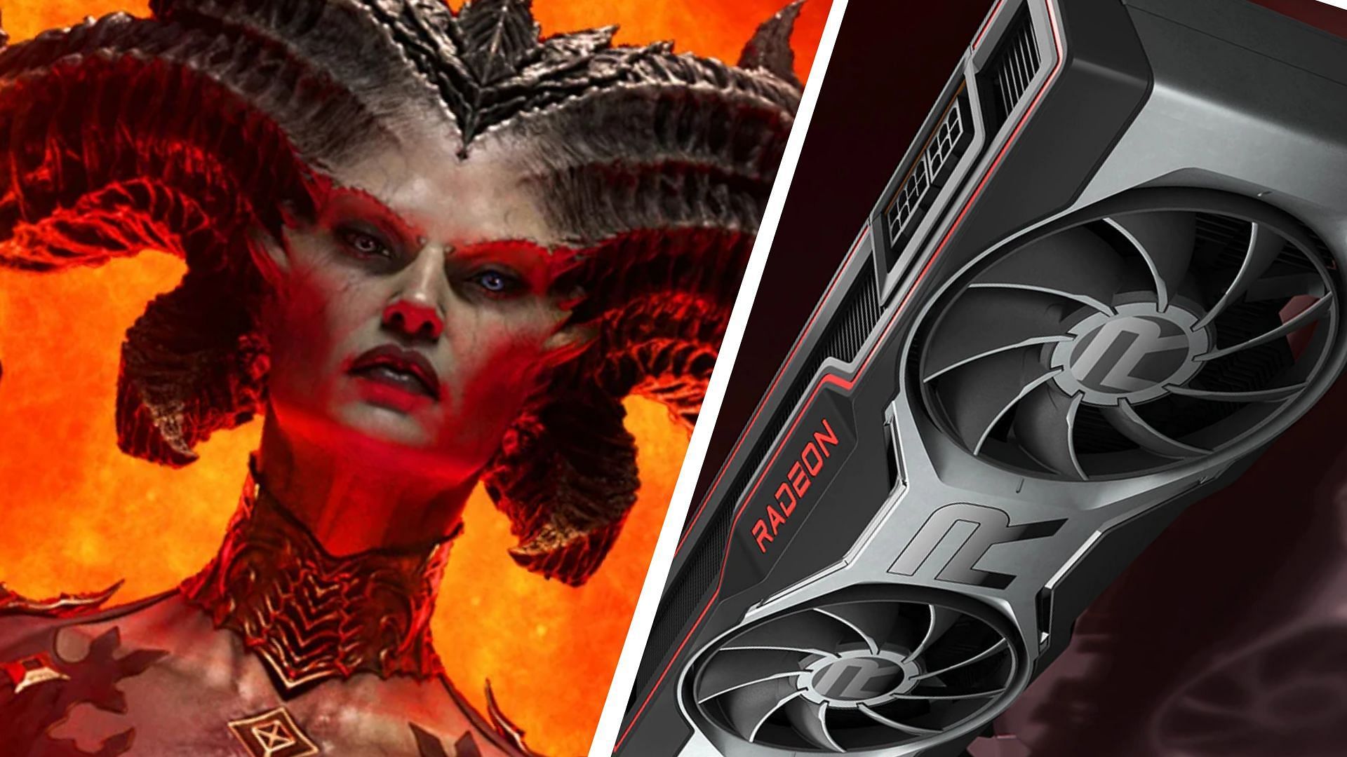 The AMD RX 6700 and RX 6700 XT are solid GPUs for Diablo 4 (Image via Sportskeeda)