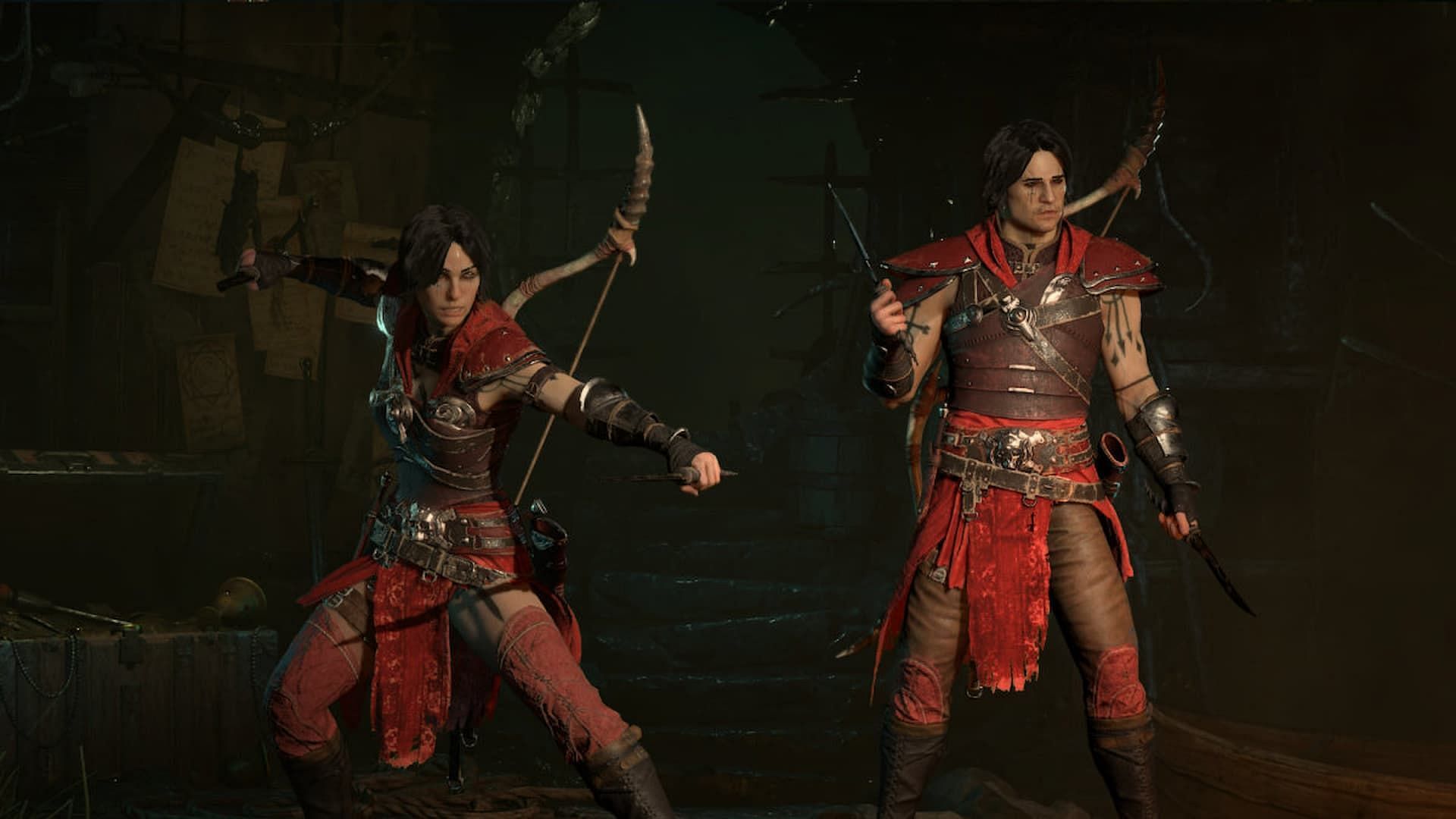 The Rogue class in Diablo 4 (Image via Sportskeeda)