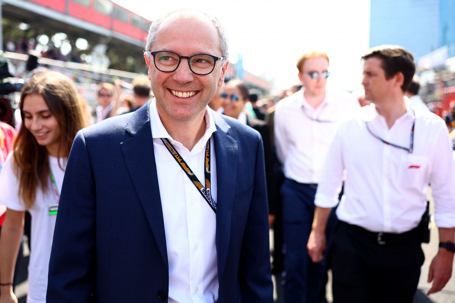 Domenicali at the F1 Grand Prix of Azerbaijan