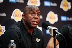 Lakers legend Magic Johnson, who later contracted HIV, once described his wild s**ual encounters: "She said I don't have any panties on"
