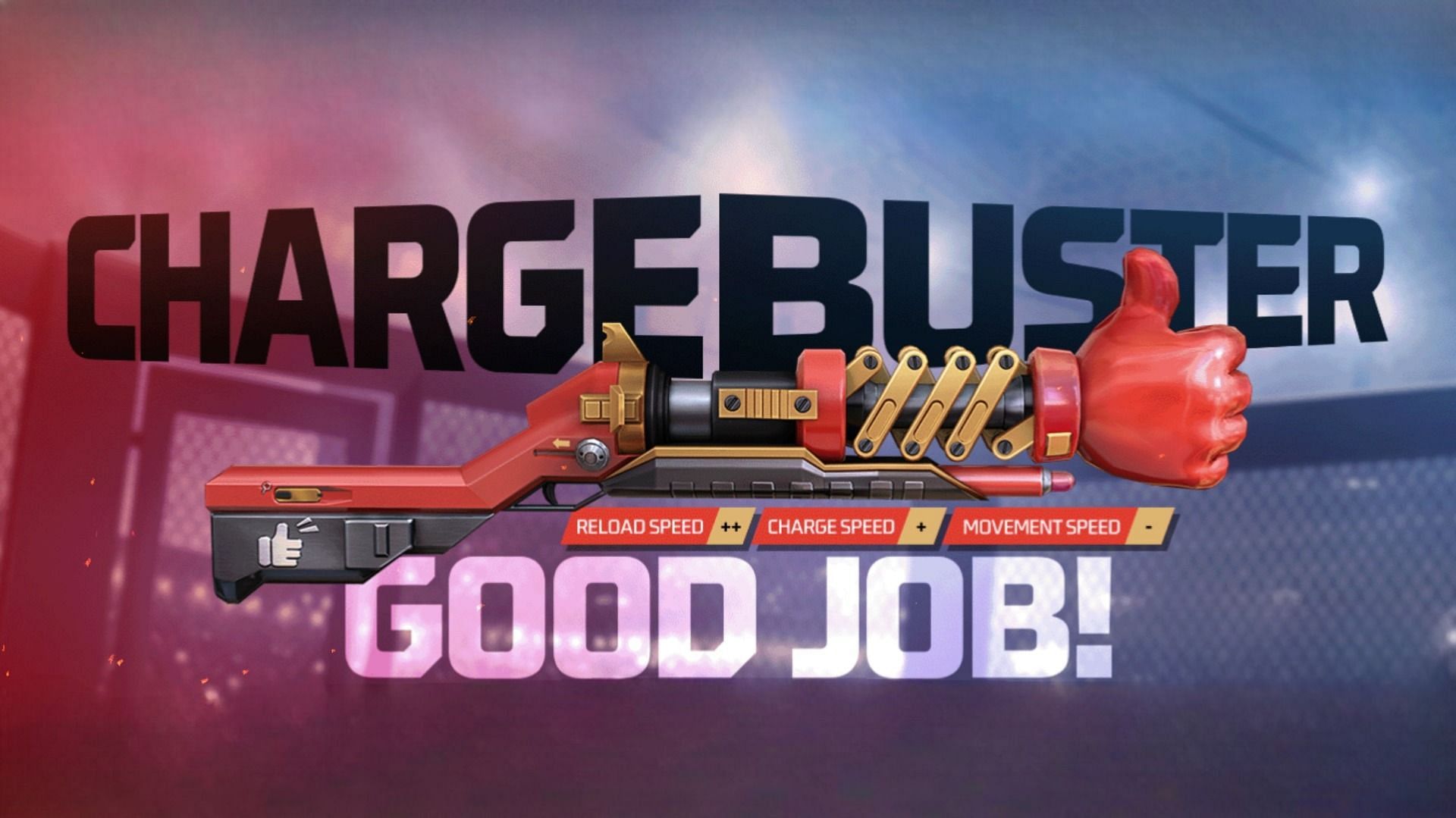 Good Job Charge Buster is available in Free Fire MAX (Image via Garena)