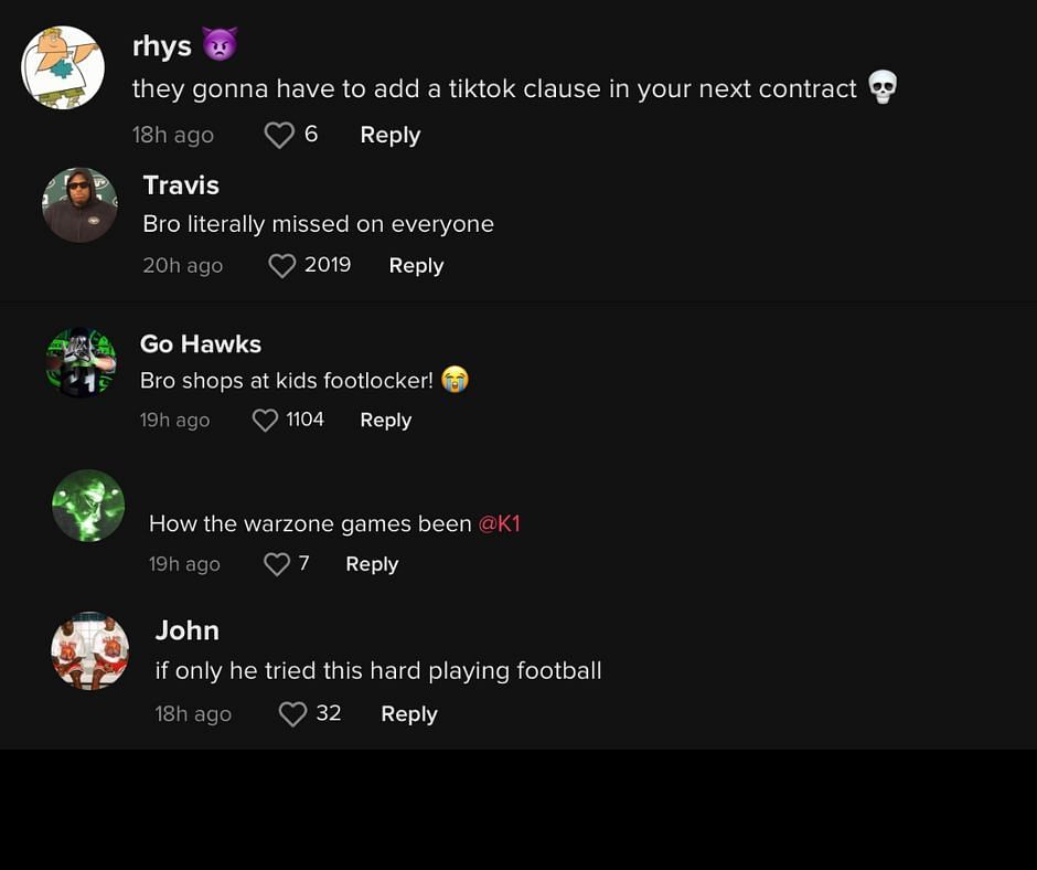 Fans go in on Murray about his sneaker video on TikTok. Credit: Murray&#039;s TikTok