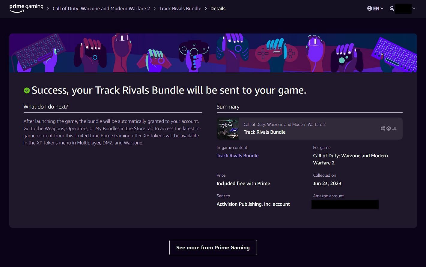 How To Claim Prime Gaming Bundles For Warzone