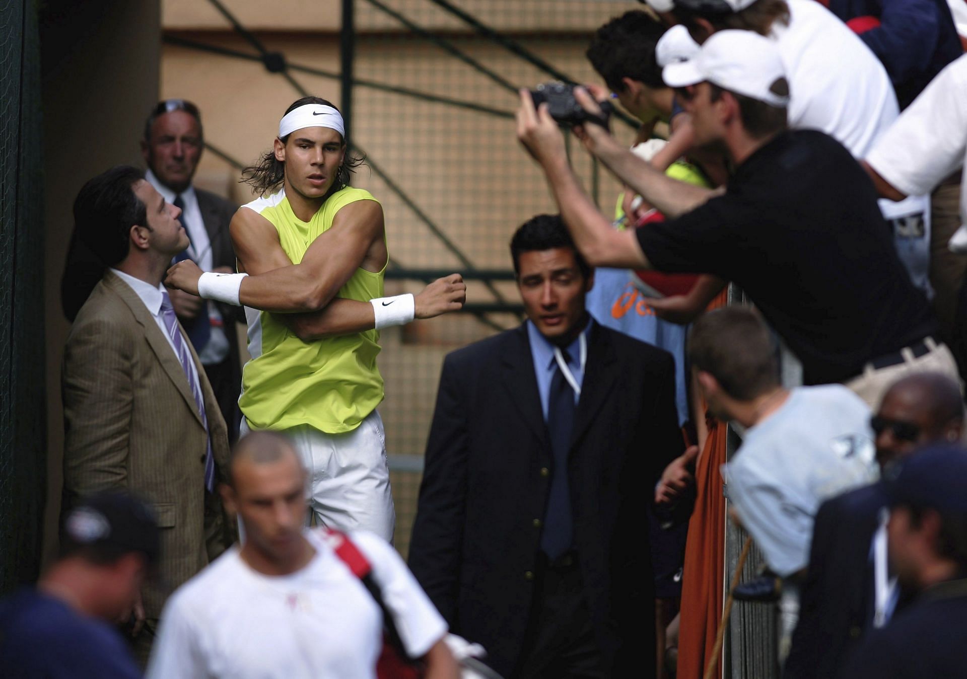 Jean-Rene Lisnard faced the Spaniard in the second round of the Monte-Carlo Masters in 2006