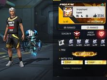 JorgePlayed's Free Fire ID, stats, rank, guild, and more