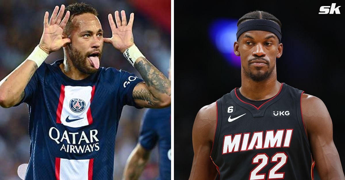 Fans react as PSG star pulls off incredible skill when playing basketball alongside NBA star Jimmy Butler