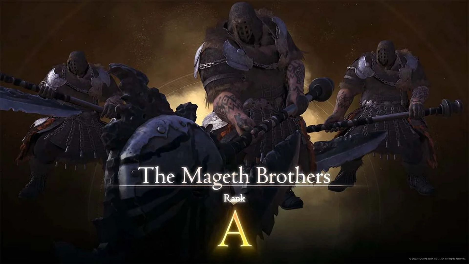 An in-game depiction of The Mageth Brothers