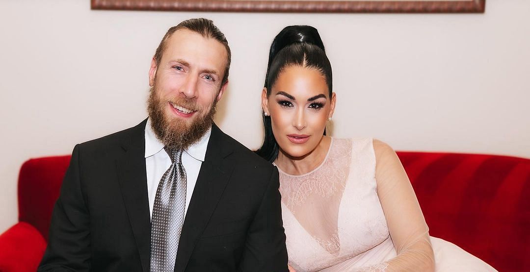 Brie with her husband Bryan, Source: Brie&rsquo;s Instagram