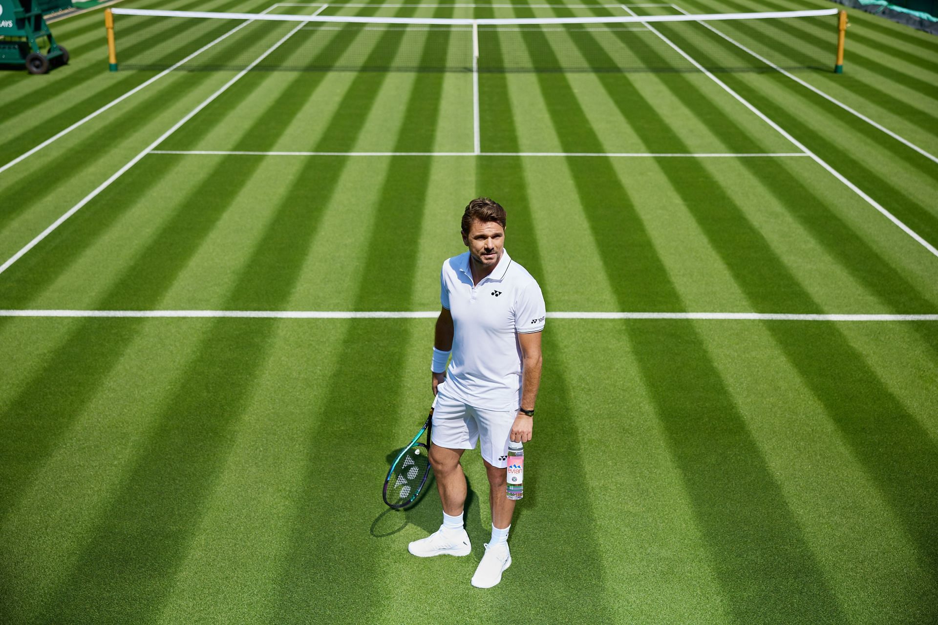 Wawrinka at the 2023 Wimbledon.