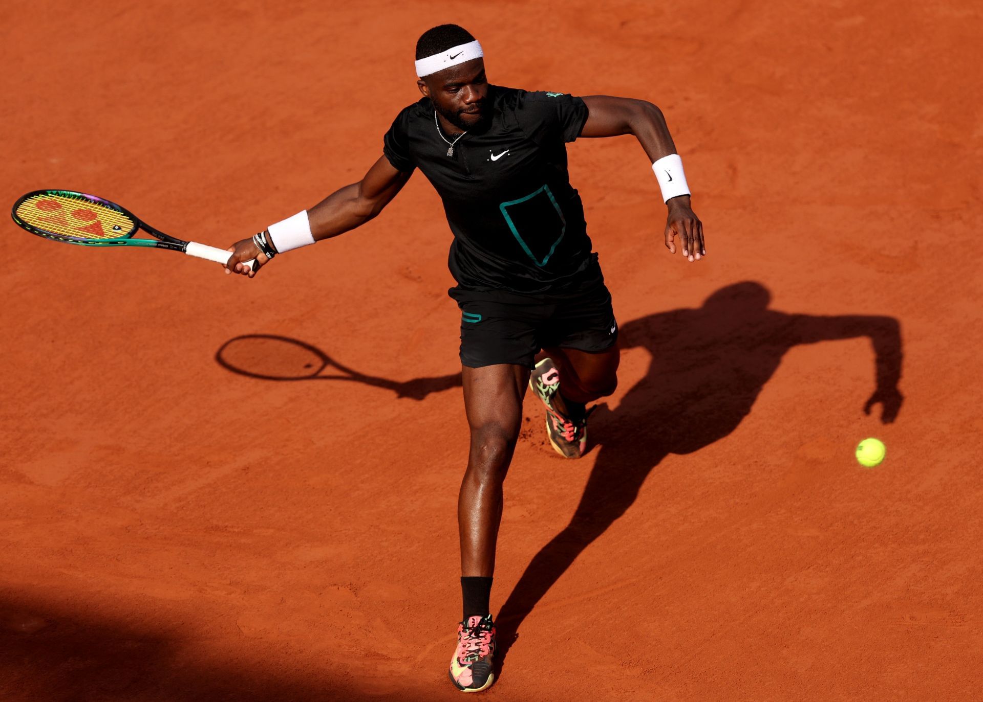 Tiafoe is into the French Open third round for the first time.