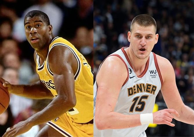 "How Magic Johnson did with the point guard position"- Aaron Gordon says Nikola Jokic is redefining the center position