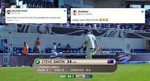 “Jadeja owns Steve Smith” – Fans react as Steve Smith gets out to Ravindra Jadeja for the eighth time in Tests during WTC 2023 final