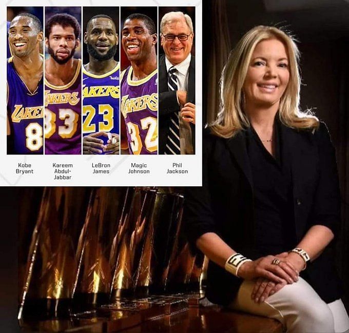 Jeanie's recent list of the 5 most important Lakers ever includes