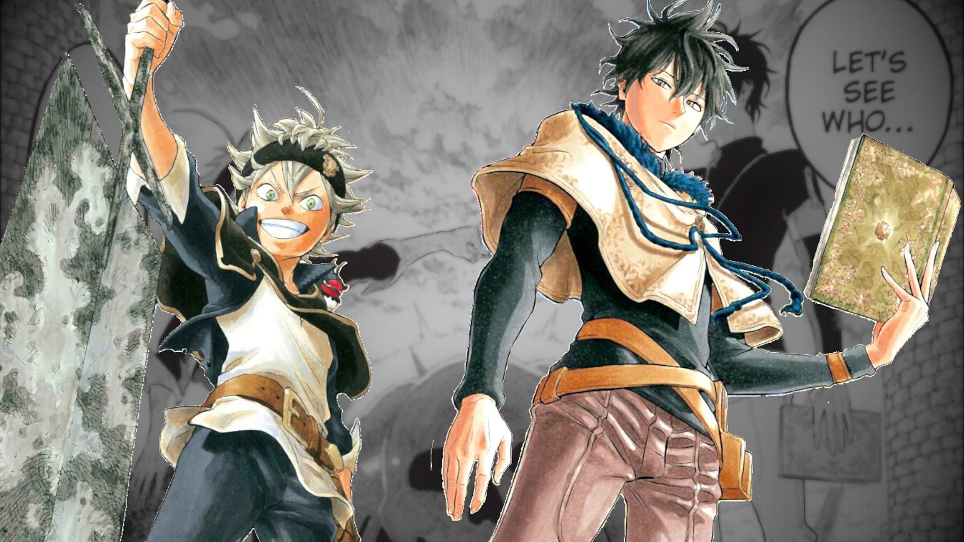Asta and Yuno as seen in Black Clover