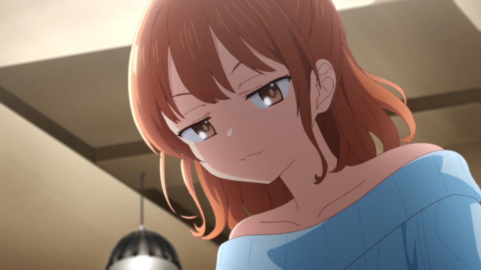 Moeko as seen in The Dangers in My Heart (Image via Shin-Ei Animation)