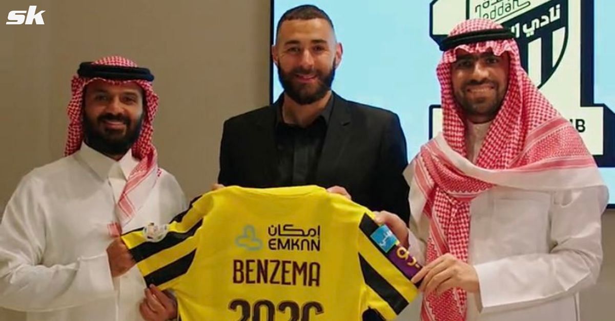 Karim Benzema is officially an Al-Ittihad player