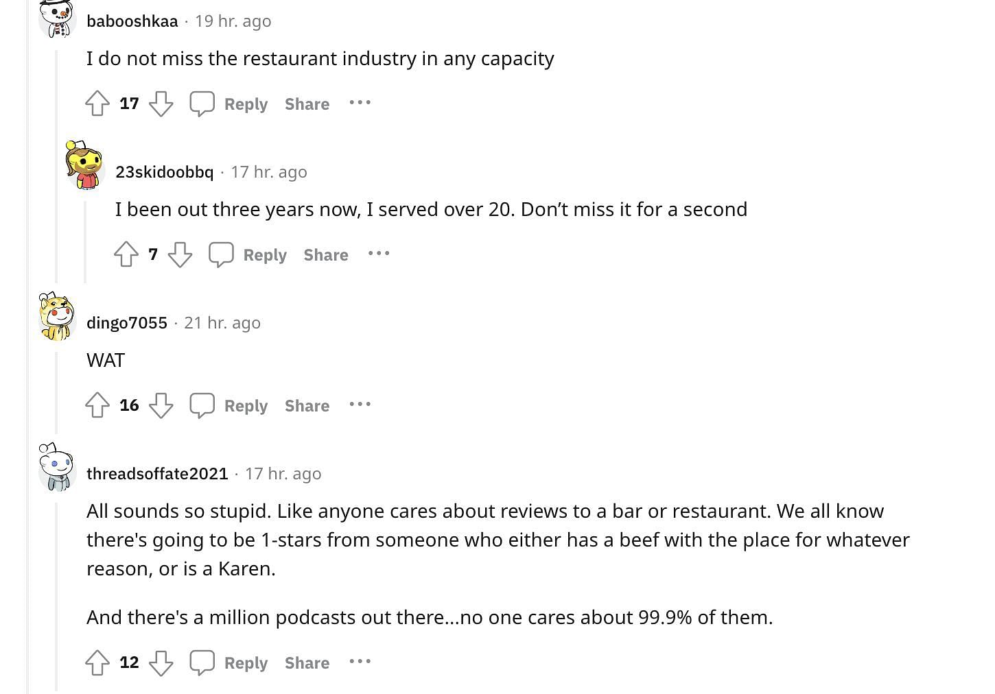 Social media users slam the podcast hosts and the woman who has been accused of stalking as the video goes viral. (Image via Reddit)