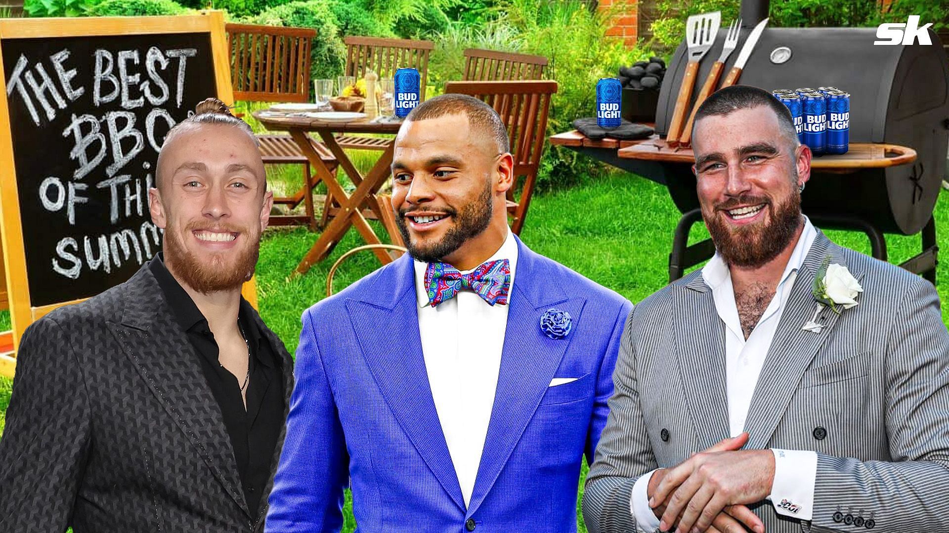 Bud Light is working with Dak Prescott, George Kittle and Travis Kelce