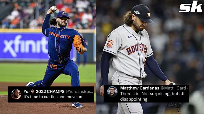 Houston Astros fans furious as Lance McCullers Jr. will be out for the season after undergoing flexor tendon surgery: "Time to cut ties"