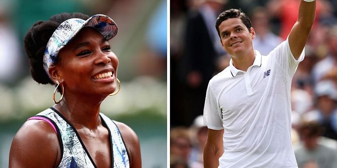 "Great to see Milos Raonic back" - Venus Williams