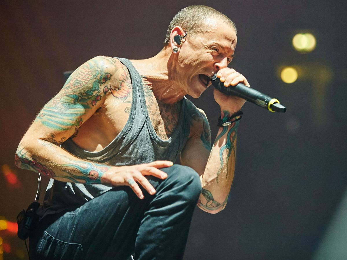 A still of Chester Bennington (Image Via Getty Images)