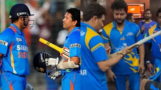 "He is God to us"- Suresh Raina recalls how he convinced Sachin Tendulkar's best friend to set up a meeting with him