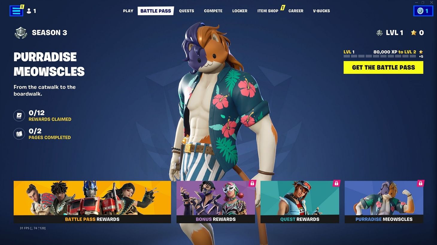 Who is the secret skin in Fortnite Chapter 4 Season 3?