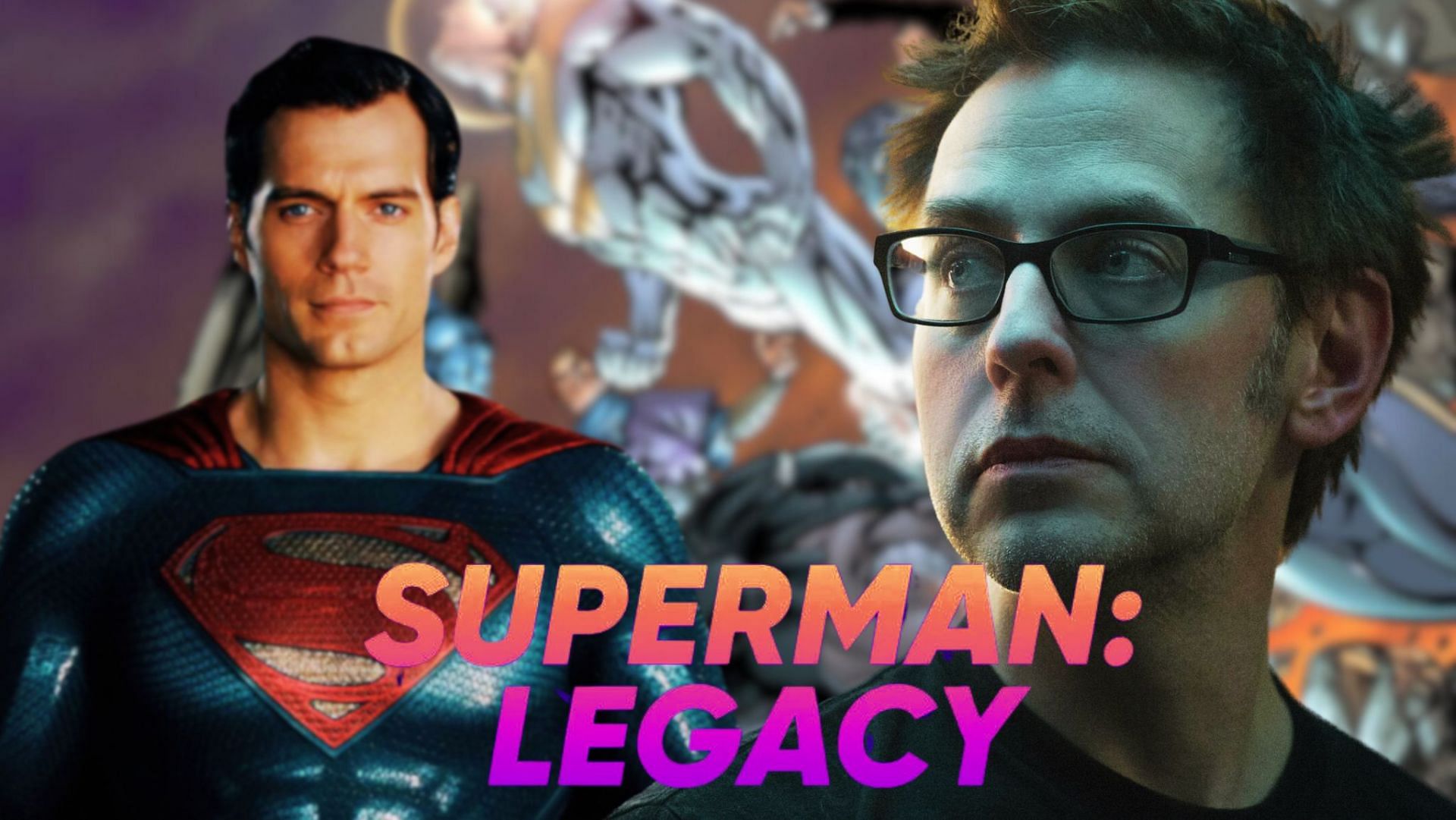 James Gunn and a host of DC superheroes gear up for the upcoming Superman: Legacy (Image via Sportskeeda)