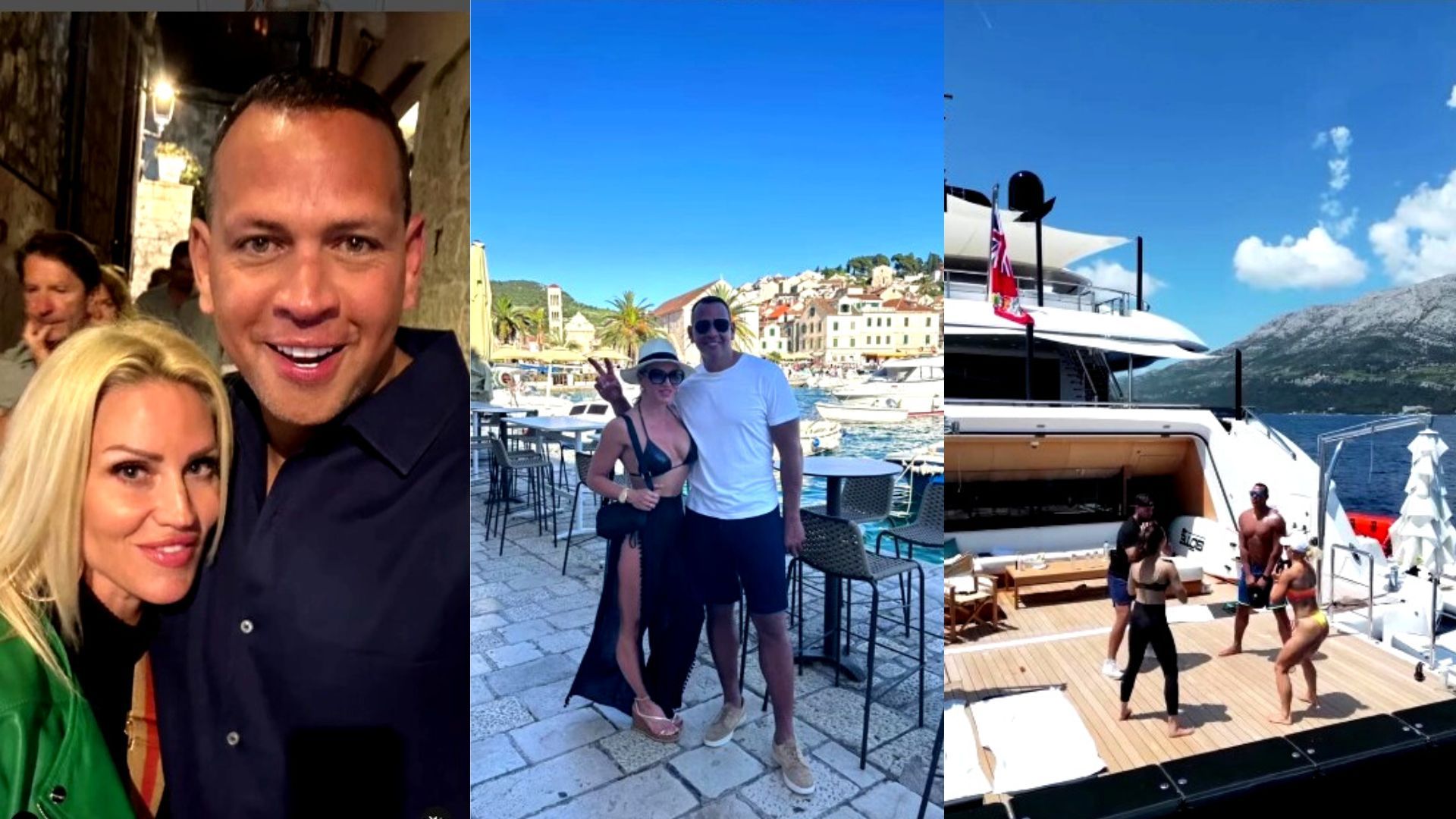 Alex Rodriguez spotted with girlfriend on luxury holiday on