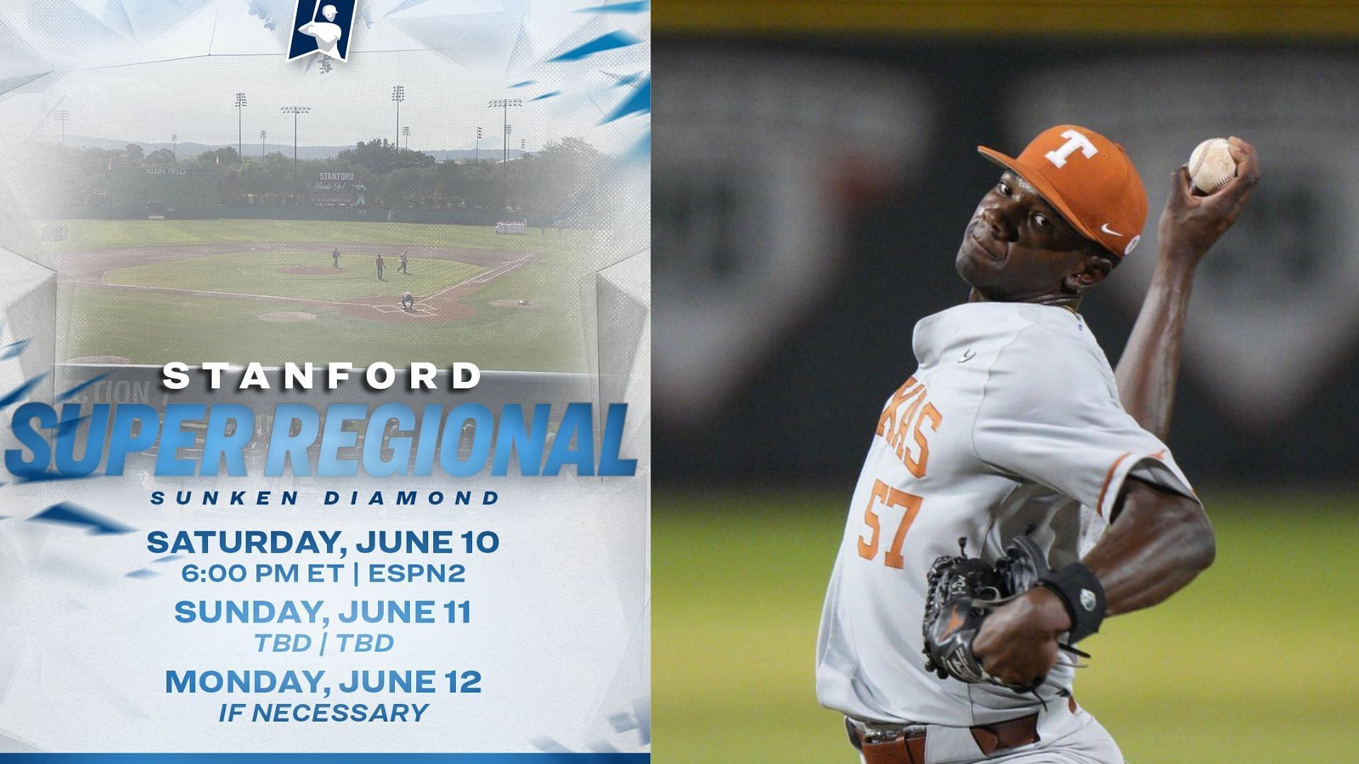 Stanford and Texas will square off in the Stanford Super Regional to determine who will advance in the NCAA baseball tournament