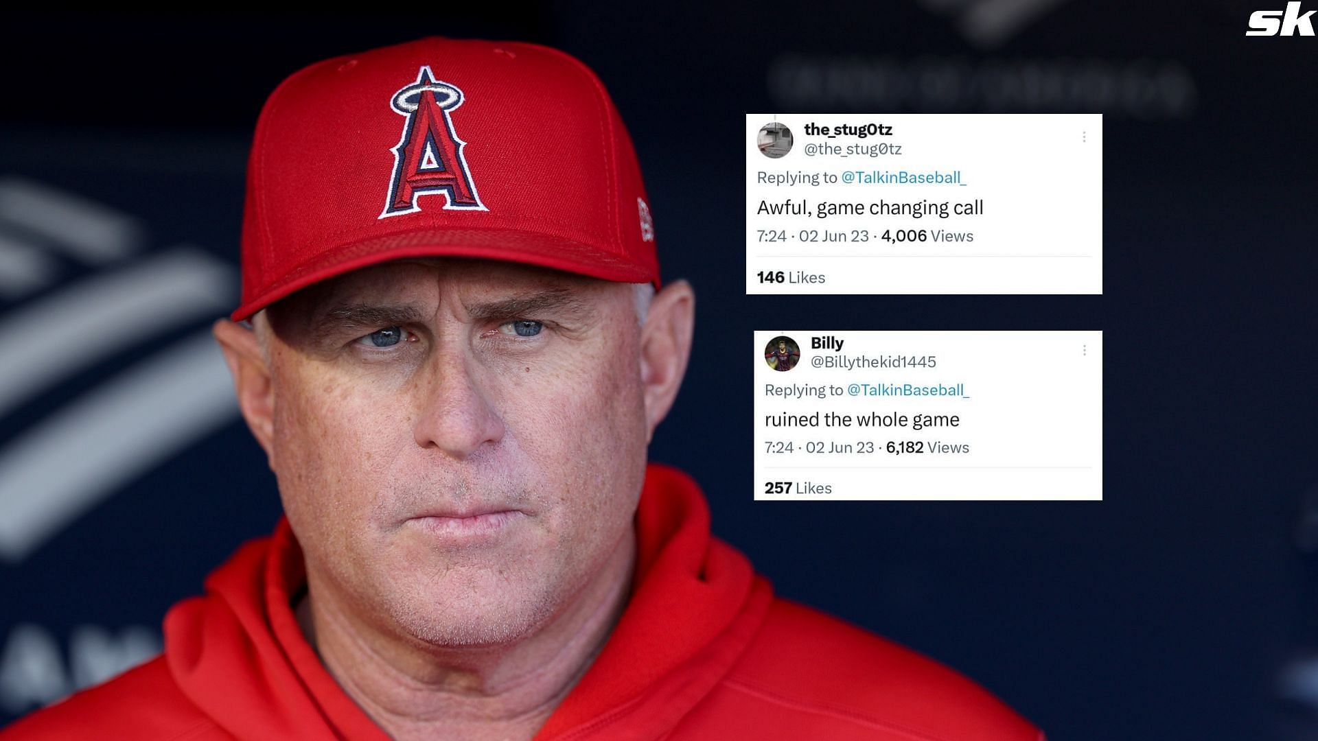 Los Angeles Angels manager Phil Nevin