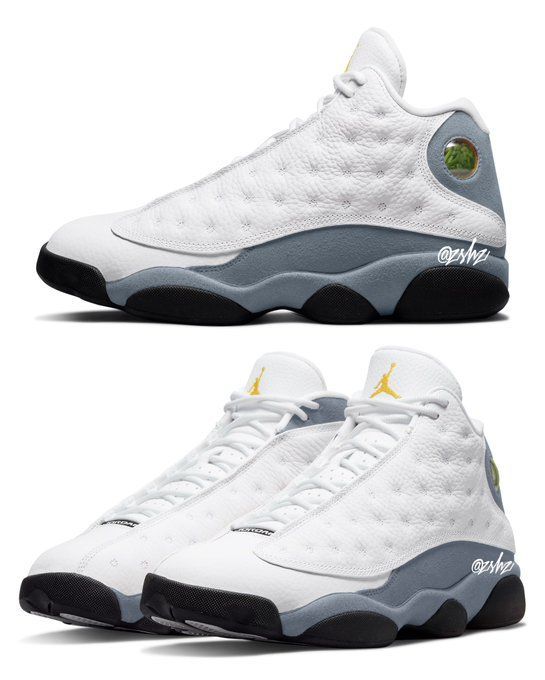 First Look: Air Jordan 13 in White/Yellow - Sneaker Freaker