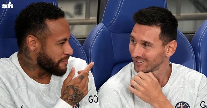 Neymar Jr auctions Lionel Messi's PSG tribute award for $172,000 in charity auction