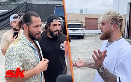 Jake Paul and Jorge Masvidal square up over 'punk b*tch' accusation