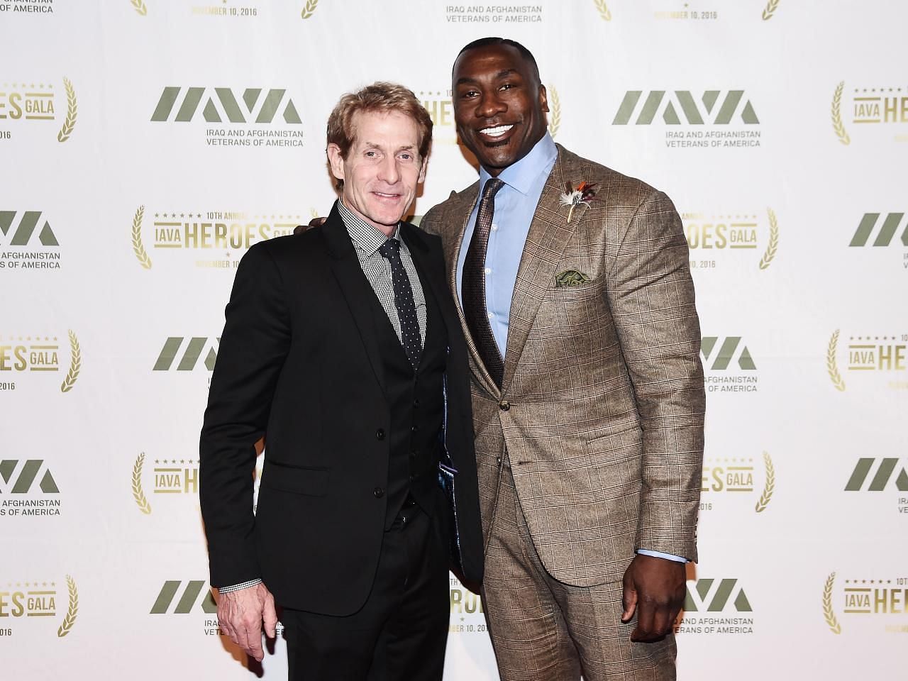 Skip Bayless and Shannon Sharpe are splitting after seven years together - image via Getty