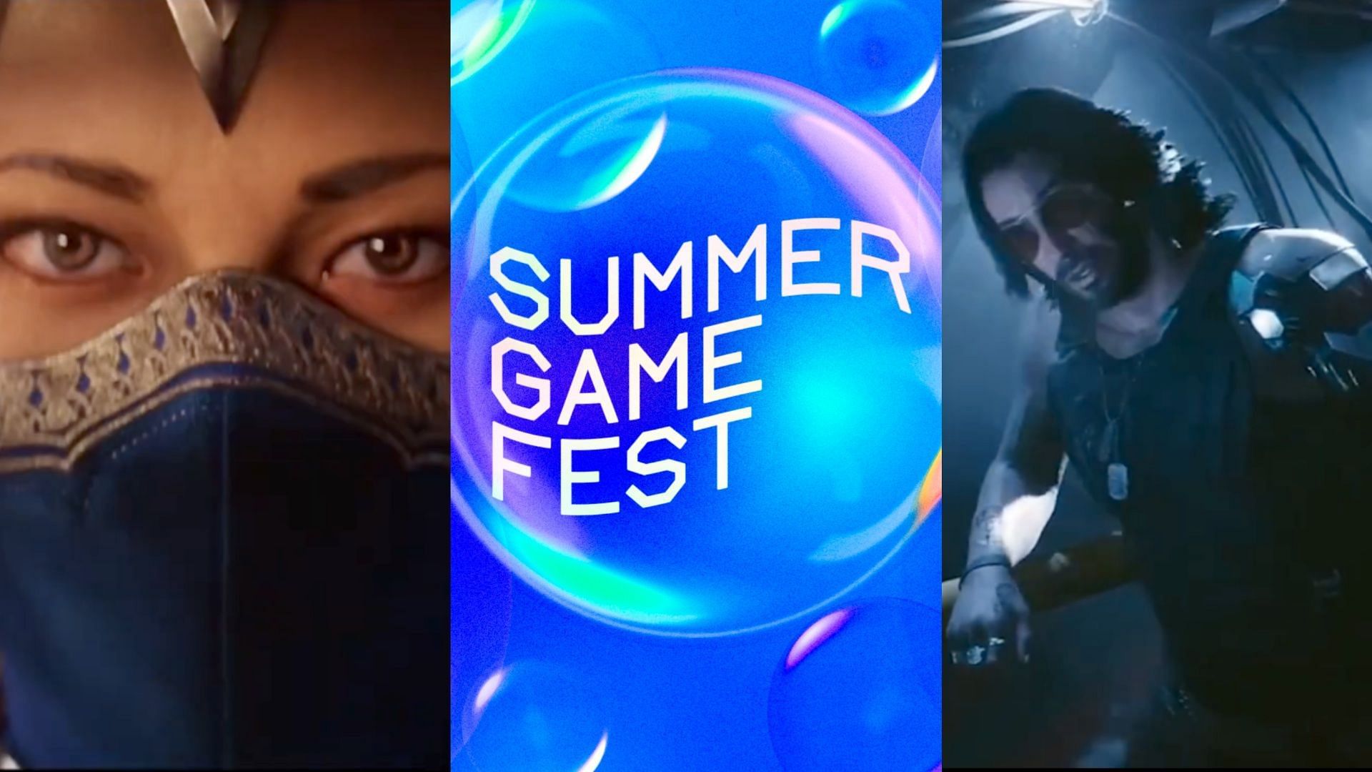 Summer Game Fest Hype trailer showcases plenty of upcoming games (Image via Summer Game Fest 2023, CD Projekt Red, NetherRealm Studio)
