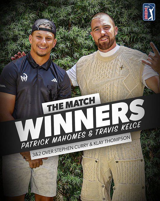 2023 Golf odds: Curry-Thompson vs. Mahomes-Kelce in The Match VIII