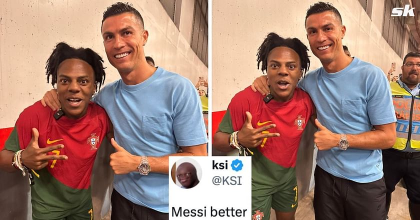 IShowSpeed finally meets Ronaldo