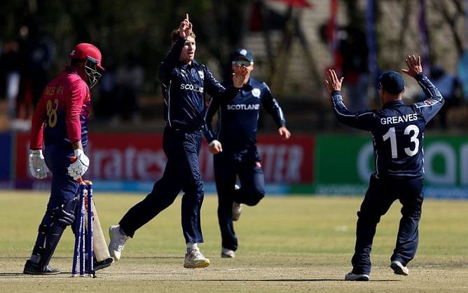 ICC Cricket World Cup Qualifiers 2023 : स्कॉटलैंड ने जीता लगातार दूसरा मुकाबला, कप्तान ने जड़ा बेहतरीन शतक