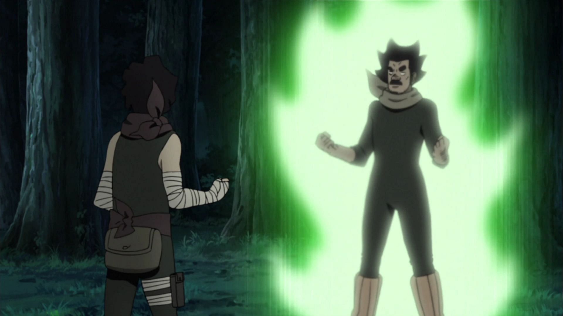 Guy learned everything from his father (Image via Studio Pierrot, Naruto)
