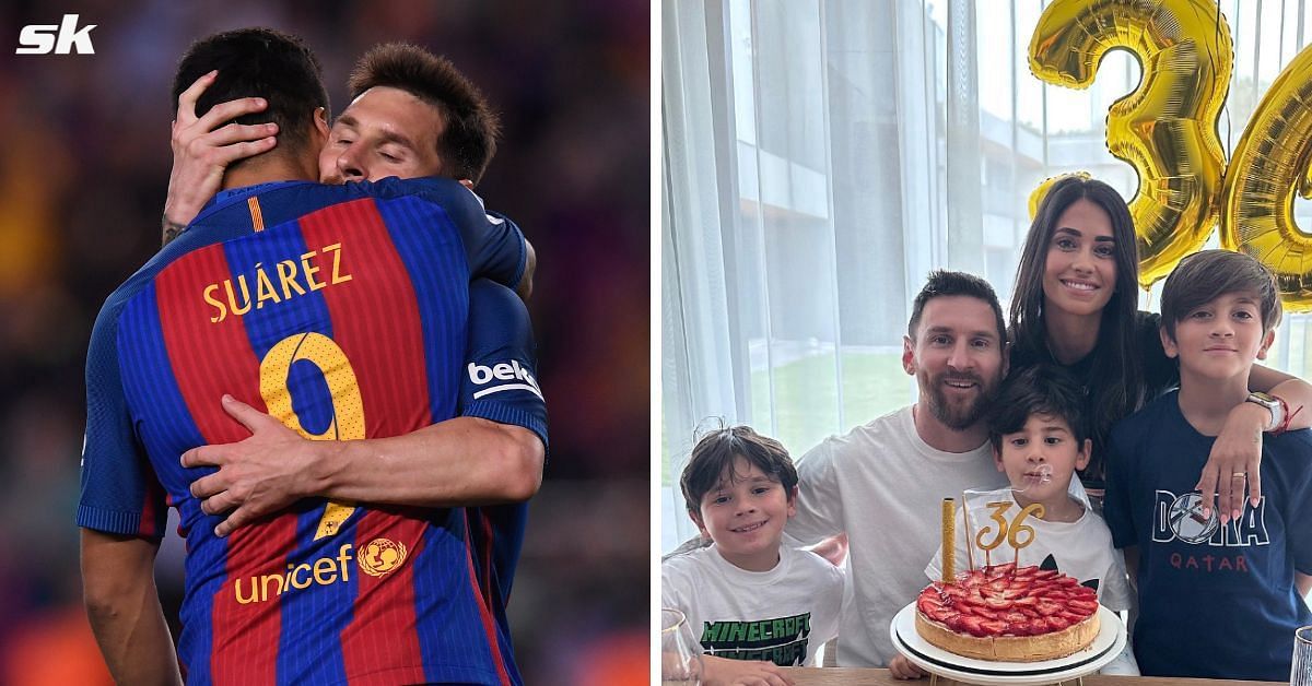 Luis Suarez has dropped a birthday wish comment for his friend Lionel Messi.